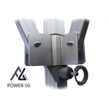 Woxxi Power 50 Sort 4x4meter m/ sider